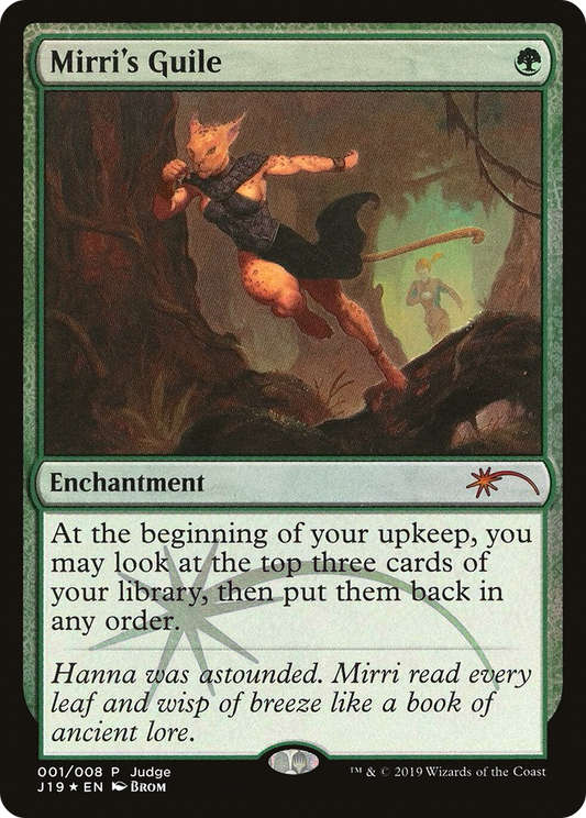 Mirri's Guile (J19-001) - Judge Gift Cards 2019 Foil