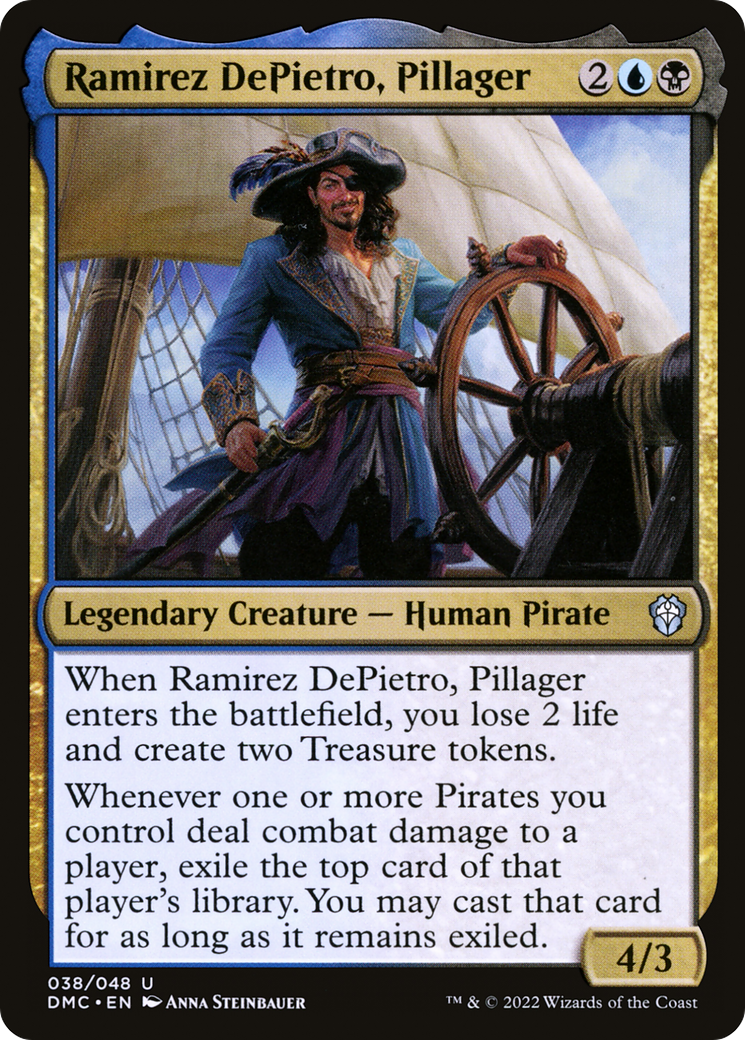 Ramirez DePietro, Pillager (DMC-038) - Dominaria United Commander