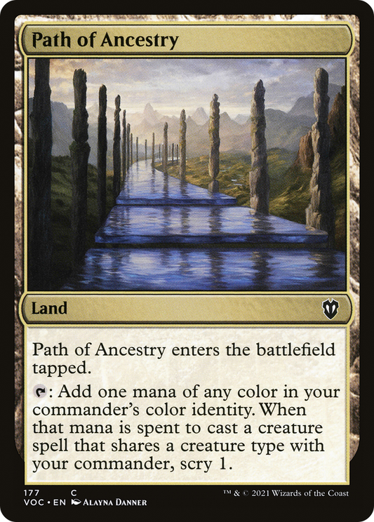 Path of Ancestry (VOC-177) - Crimson Vow Commander