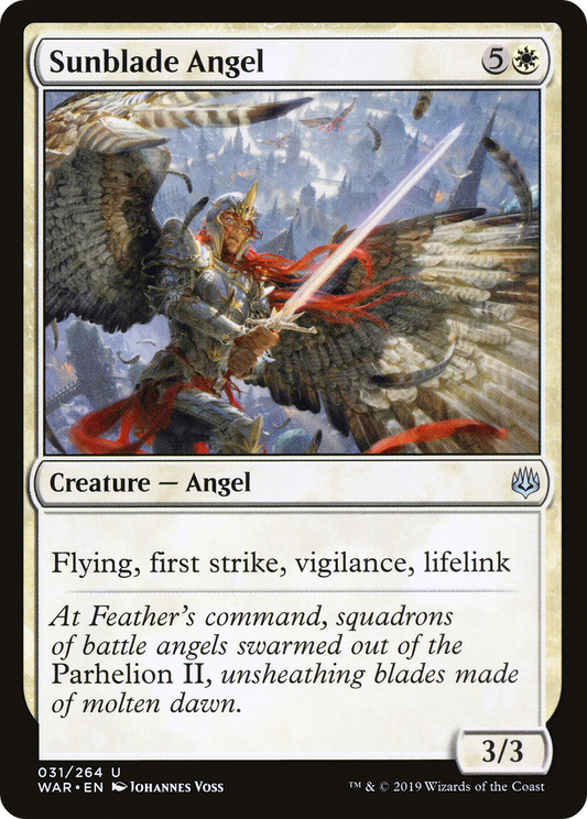 Sunblade Angel (WAR-031) - War of the Spark