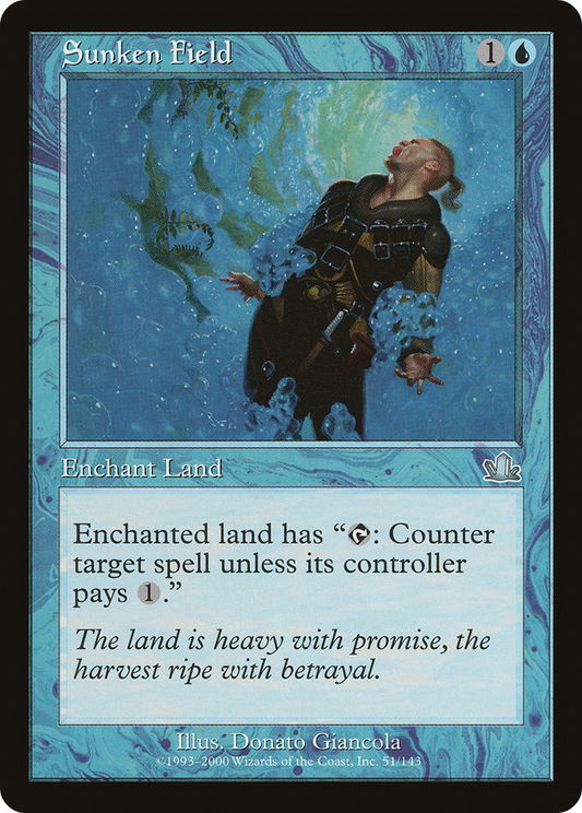 Sunken Field (PCY-051) - Prophecy Foil