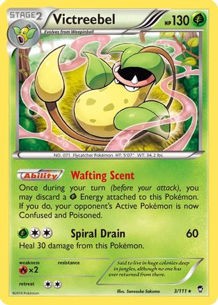 Victreebel 3/111 - Furious Fists Holofoil