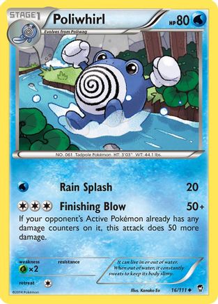 Poliwhirl 16/111 - Furious Fists