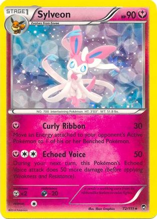 Sylveon 072/111 - Deck Exclusives Holofoil - Holo Rare