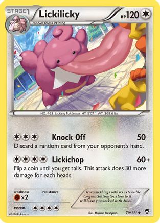 Lickilicky 079 - XY  Furious Fists Normal - Uncommon