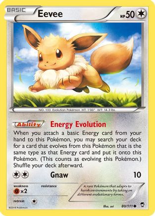 Eevee 80/111 - Furious Fists