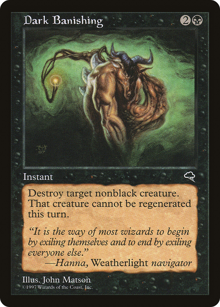 Dark Banishing (TMP-117) - Tempest