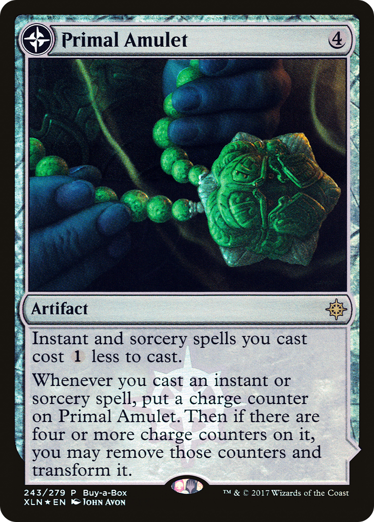 Primal Amulet // Primal Wellspring (PXTC-243) - XLN Treasure Chest: (compasslanddfc) Foil