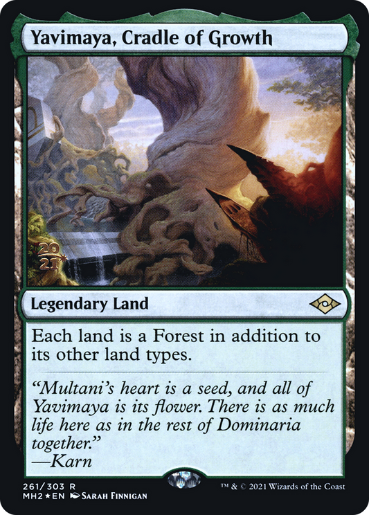 Yavimaya, Cradle of Growth (PMH2-261S) - Modern Horizons 2 Promos Foil