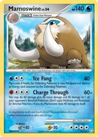 Mamoswine - 9/146 (DP Legends Awakened) 9 - Deck Exclusives