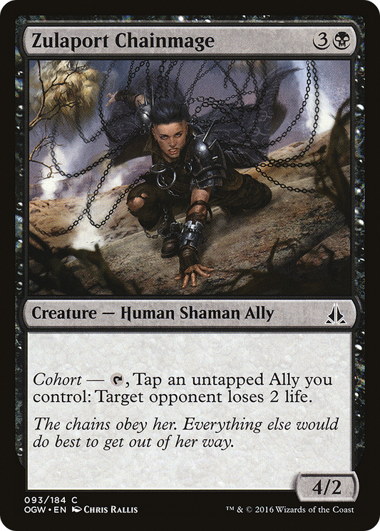 Zulaport Chainmage (OGW-093) - Oath of the Gatewatch Foil