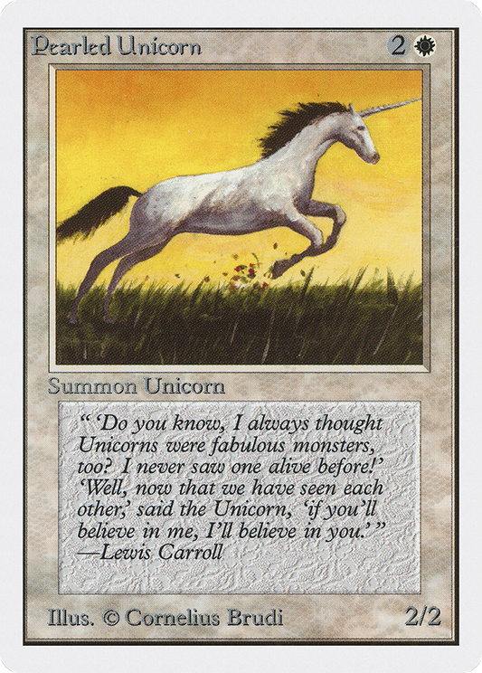 Pearled Unicorn (2ED-031) - Unlimited Edition