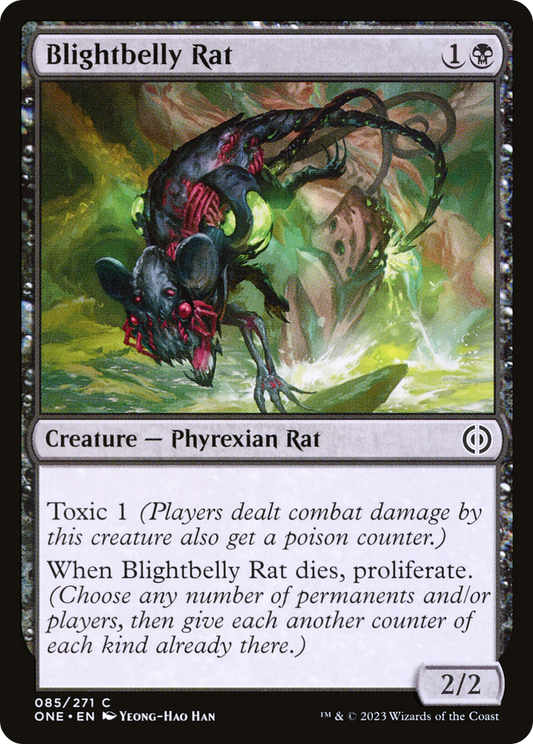 Blightbelly Rat (ONE-085) - Phyrexia: All Will Be One