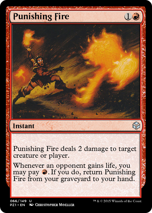 Punishing Fire (PZ1-066) - Legendary Cube Prize Pack