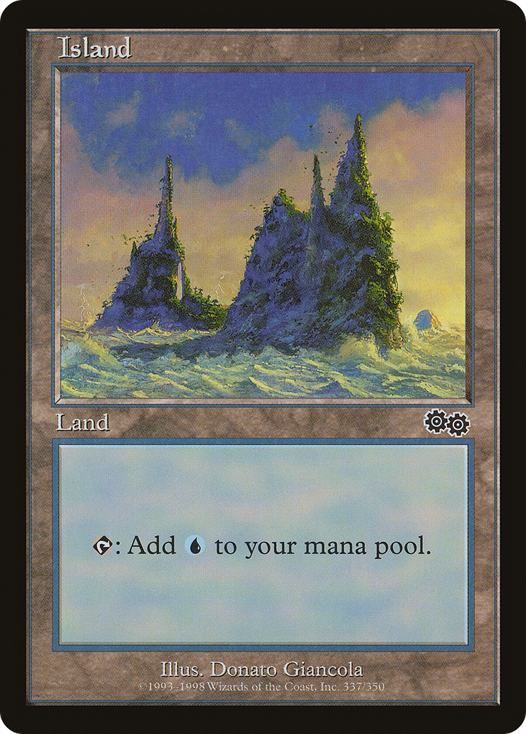 Island (USG-337) - Urza's Saga