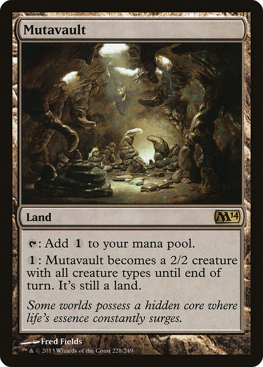 Mutavault (M14-228) - Magic 2014