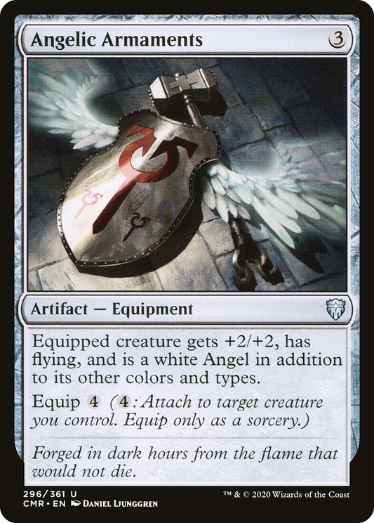 Angelic Armaments (CMR-296) - Commander Legends Foil