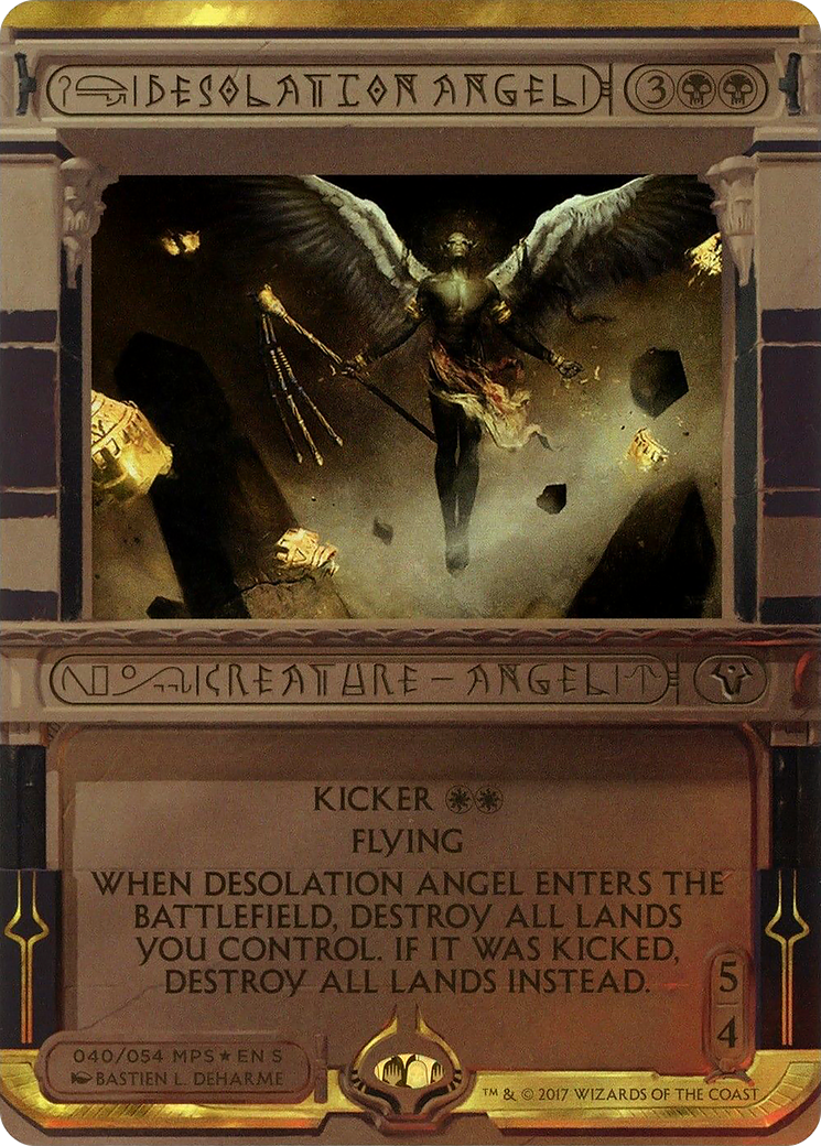 Desolation Angel (MP2-040) - Amonkhet Invocations (Borderless) Foil