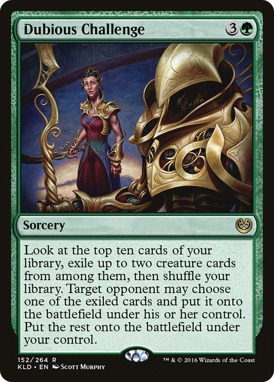 Dubious Challenge (KLD-152) - Kaladesh Foil