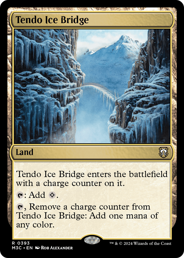 Tendo Ice Bridge (M3C-393) - Modern Horizons 3 Commander Foil