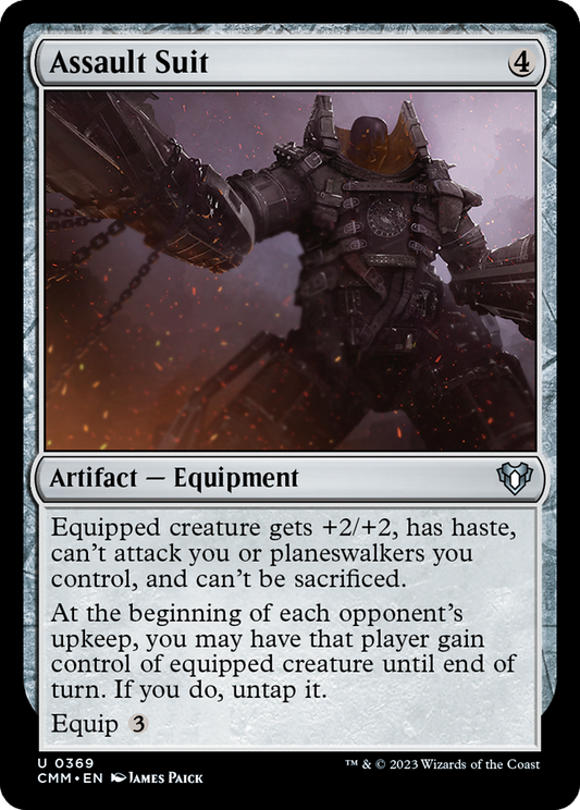 Assault Suit (CMM-369) - Commander Masters Foil