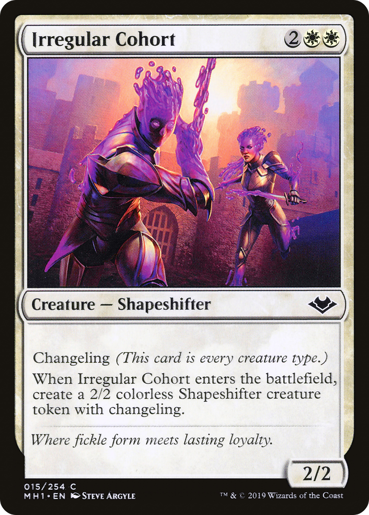 Irregular Cohort  (MH1-015) - Modern Horizons Foil
