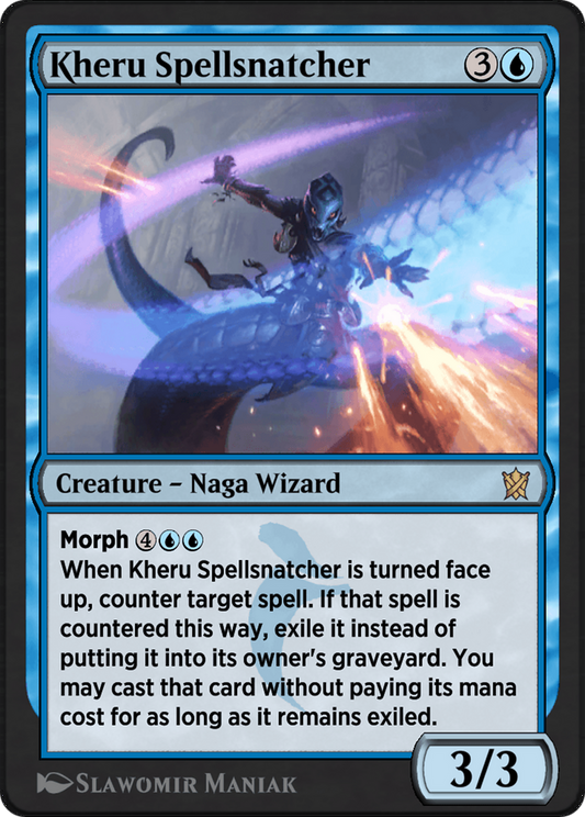 Kheru Spellsnatcher (KTK-45Y) - Khans of Tarkir