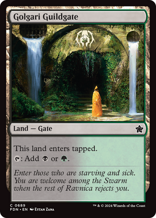 Golgari Guildgate (FDN-689) - Foundations