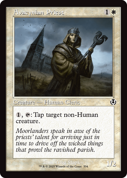 Avacynian Priest (INR-334) - Innistrad Remastered