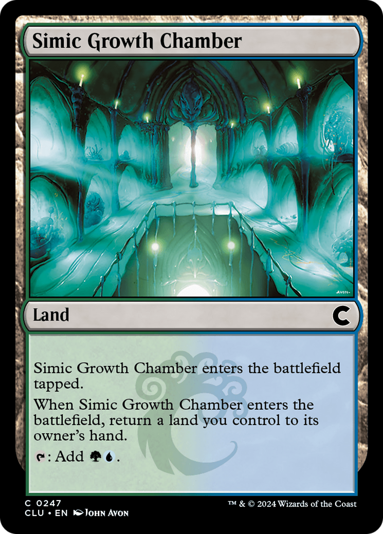 Simic Growth Chamber (CLU-247) - Ravnica: Clue Edition