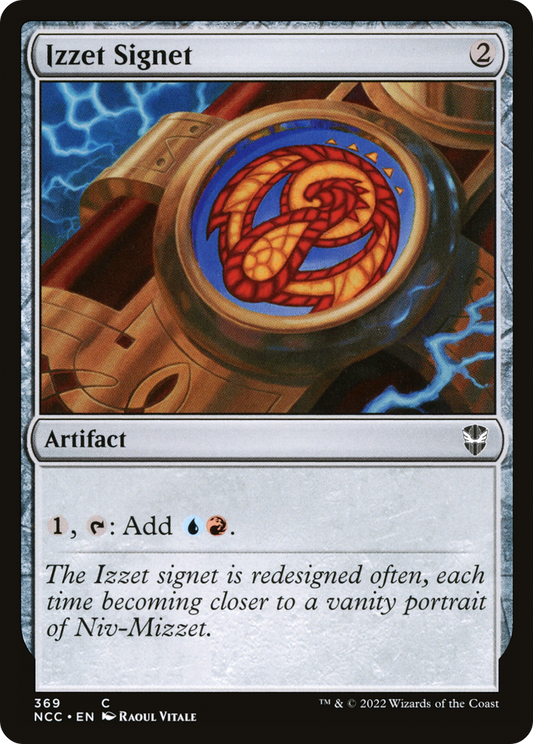 Izzet Signet (NCC-369) - New Capenna Commander