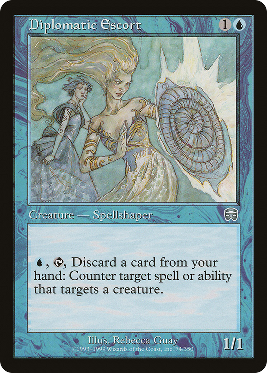 Diplomatic Escort (MMQ-074) - Mercadian Masques