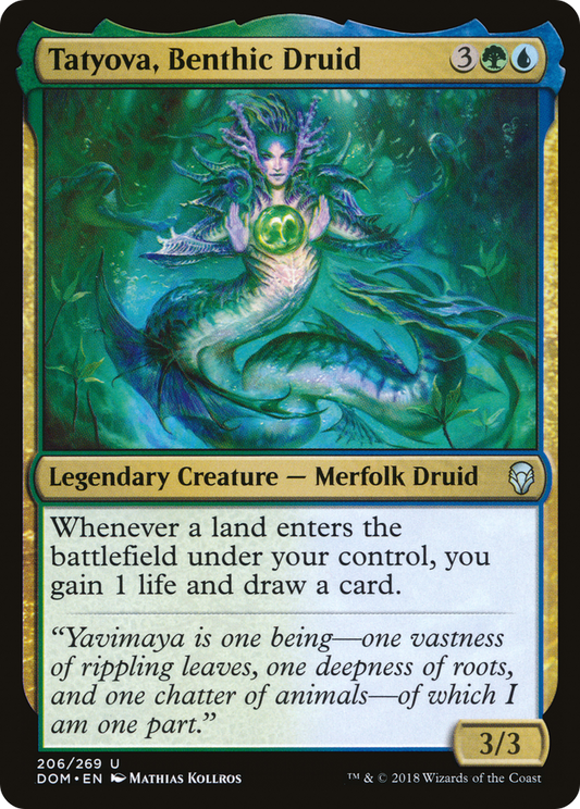 Tatyova, Benthic Druid (DOM-206) - Dominaria