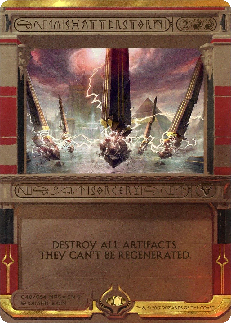 Shatterstorm (MP2-048) - Amonkhet Invocations (Borderless) Foil