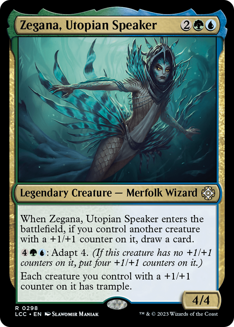 Zegana, Utopian Speaker (LCC-298) - The Lost Caverns of Ixalan Commander