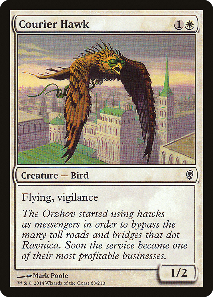 Courier Hawk (CNS-068) - Conspiracy Foil