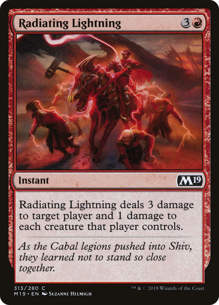 Radiating Lightning (M19-313) - Core Set 2019