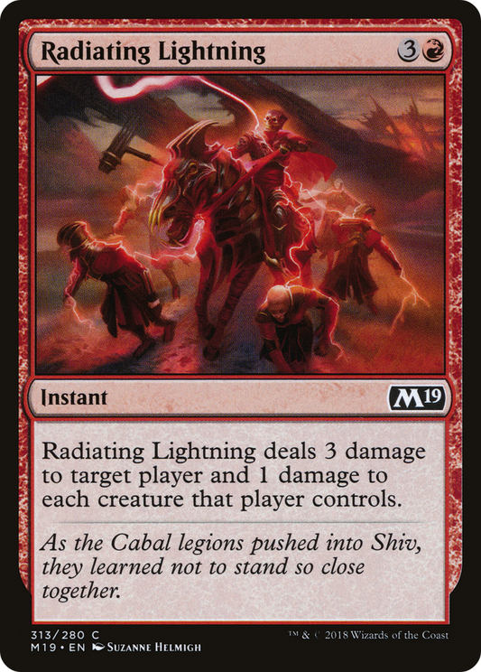 Radiating Lightning (M19-313) - Core Set 2019