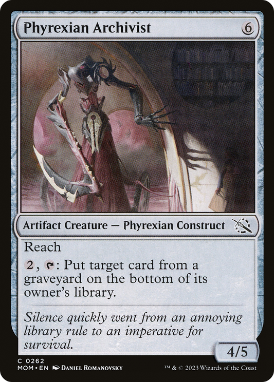 Phyrexian Archivist (MOM-262) - March of the Machine