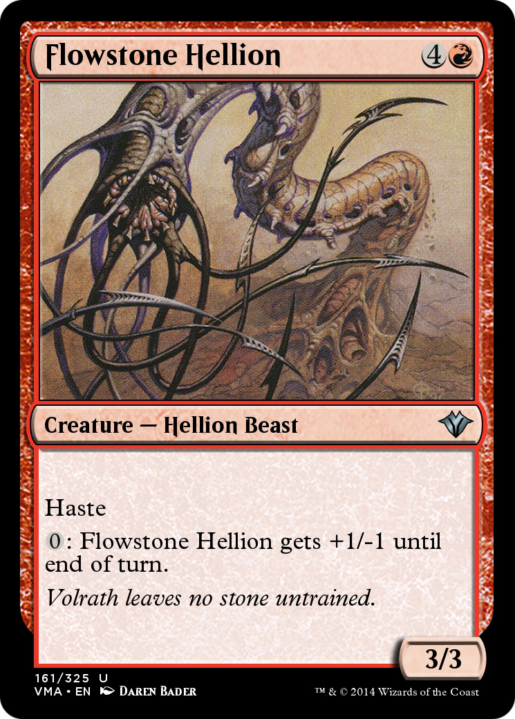 Flowstone Hellion (VMA-161) - Vintage Masters Foil