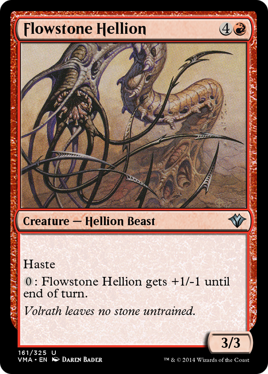 Flowstone Hellion (VMA-161) - Vintage Masters Foil