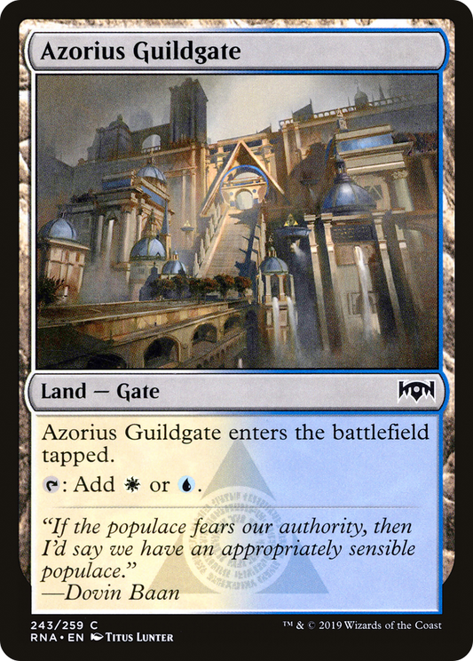 Azorius Guildgate (RNA-243) - Ravnica Allegiance