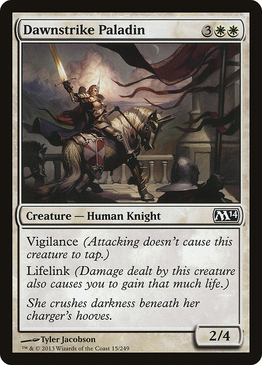 Dawnstrike Paladin (M14-015) - Magic 2014