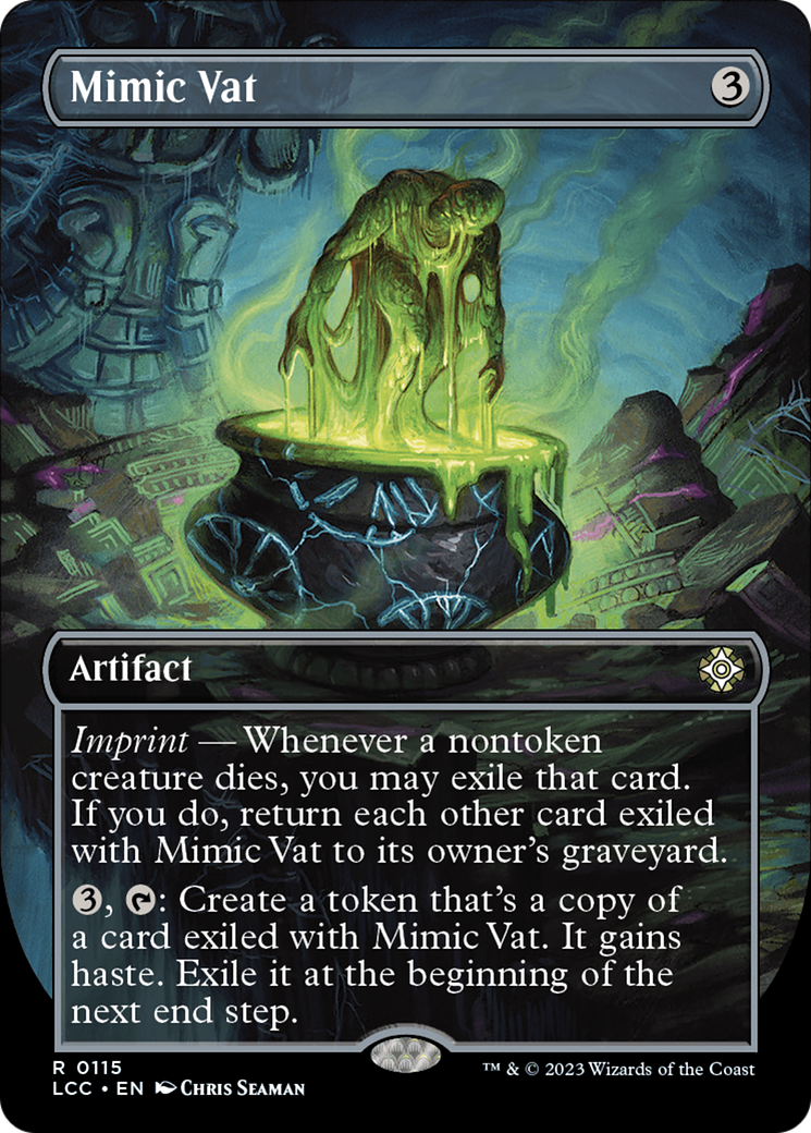 Mimic Vat (LCC-115) - The Lost Caverns of Ixalan Commander (Borderless)