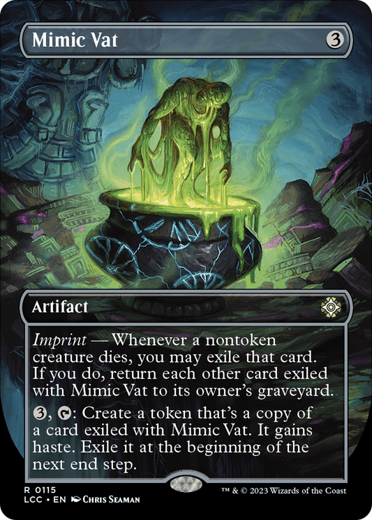 Mimic Vat (Borderless) (LCC-115) - The Lost Caverns of Ixalan Commander (Borderless)