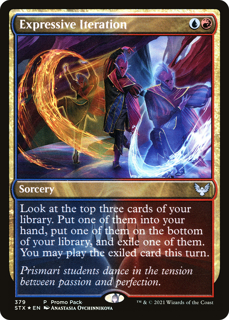 Expressive Iteration (STX-379) - Strixhaven: School of Mages