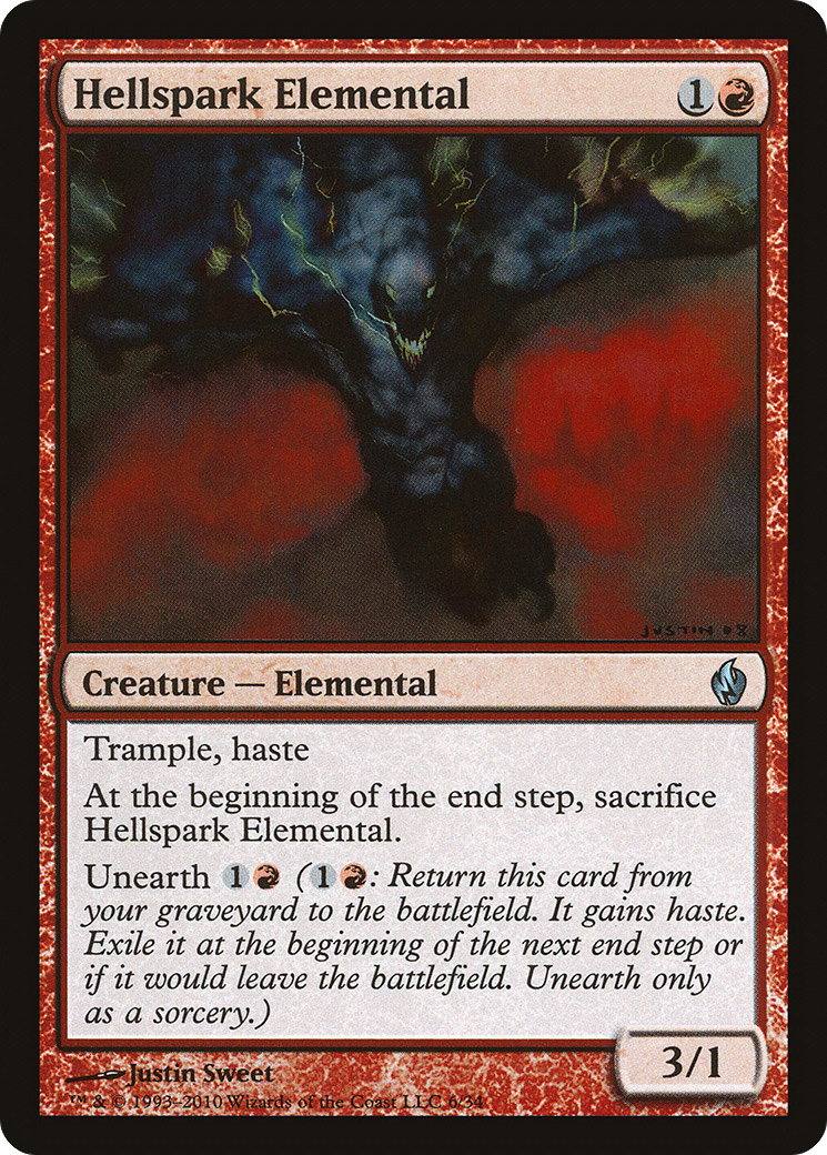 Hellspark Elemental (PD2-006) - Premium Deck Series: Fire and Lightning Foil