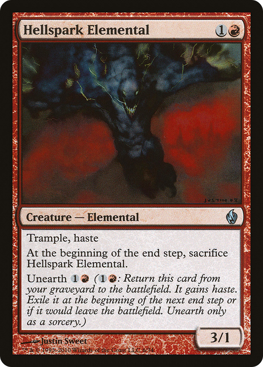 Hellspark Elemental (PD2-006) - Premium Deck Series: Fire and Lightning Foil