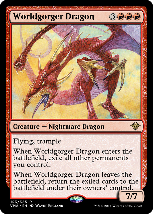 Worldgorger Dragon (VMA-193) - Vintage Masters Foil