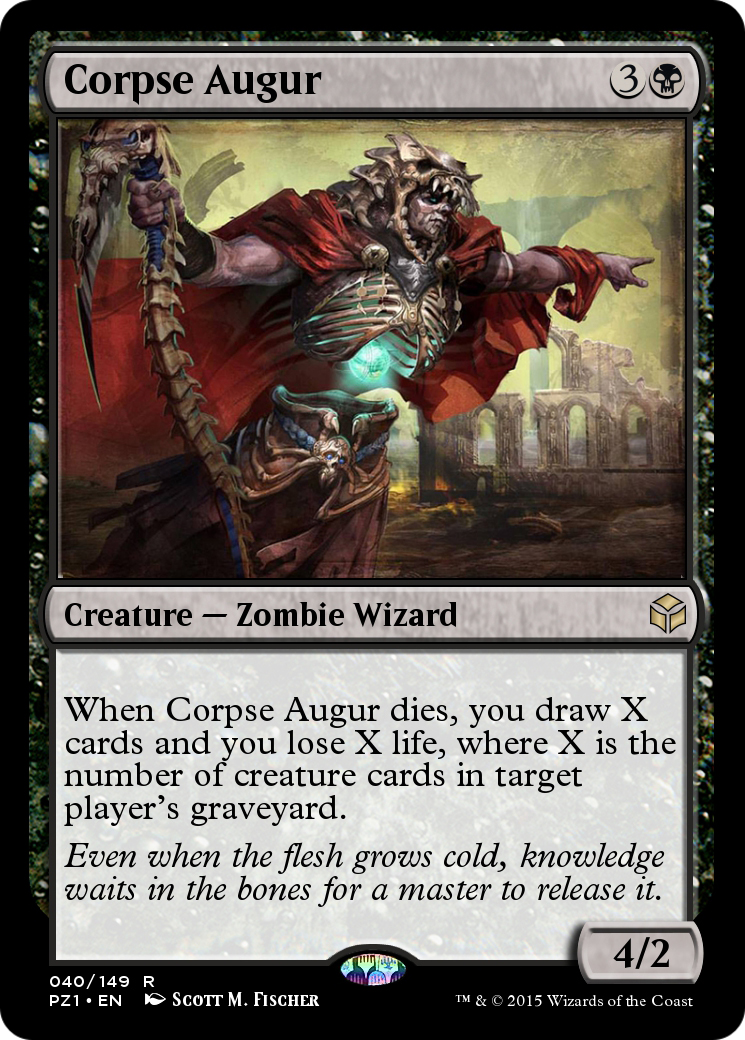 Corpse Augur (PZ1-040) - Legendary Cube Prize Pack